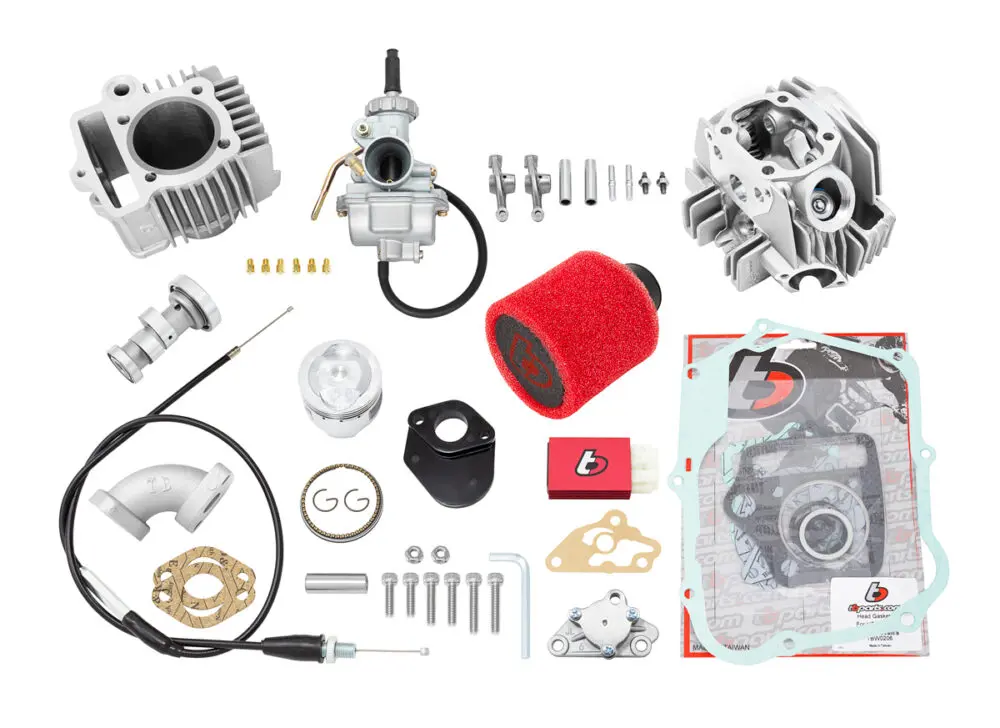 TB Parts Big Bore 88 Kit with V1 race head — Great Lakes Supermoto